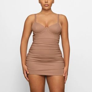 SKIMS Shaping Swim Ruched One-Piece